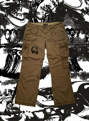 Luna green cargo pants