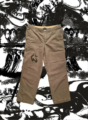 Luna green work pants